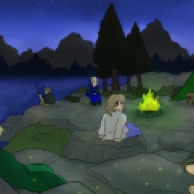 Camping With Fireflies
